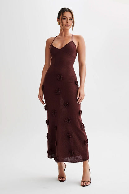 Suki Flowers Maxi Dress