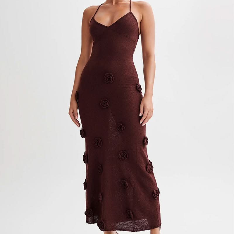 Suki Flowers Maxi Dress