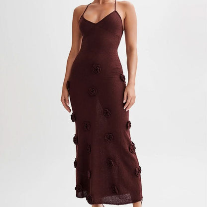 Suki Flowers Maxi Dress