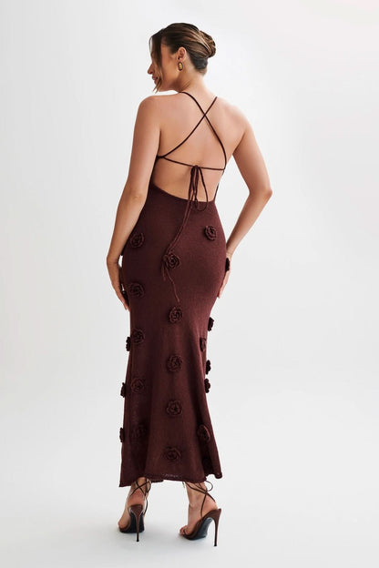 Suki Flowers Maxi Dress
