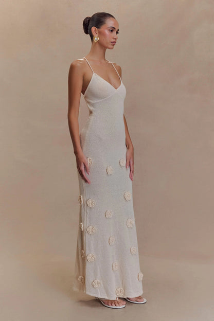 Suki Flowers Maxi Dress