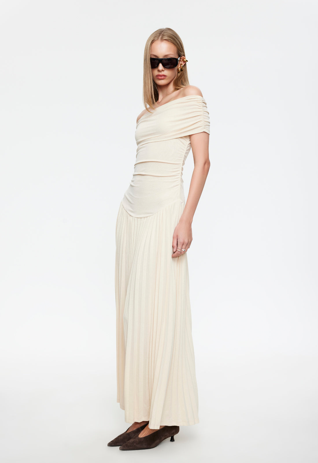Tatiana Shoulder Maxi Dress