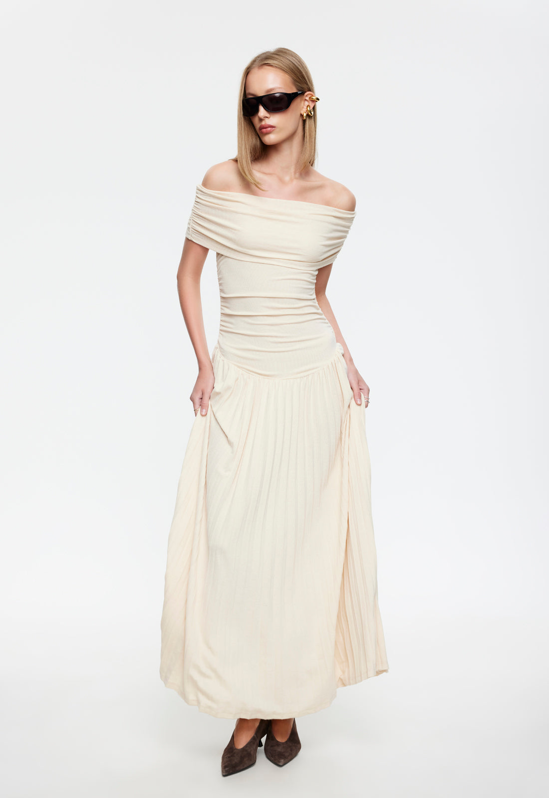 Tatiana Shoulder Maxi Dress