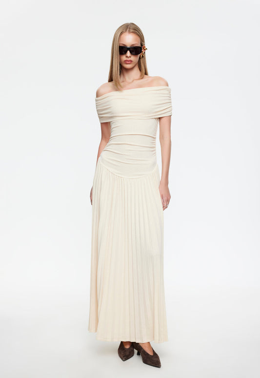Tatiana Shoulder Maxi Dress