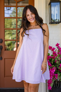 Lavender Gingham