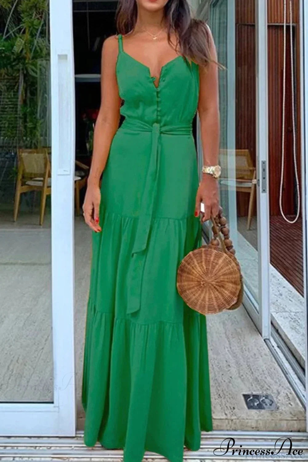 Violet Bandage Maxi Dress