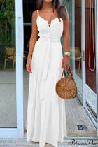 Violet Bandage Maxi Dress