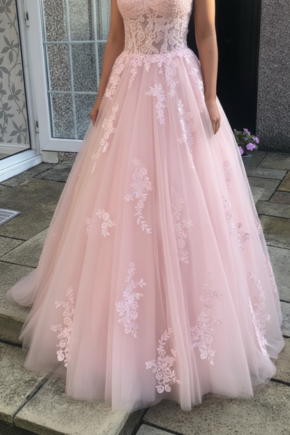 Valentina Lace A-Line Gown