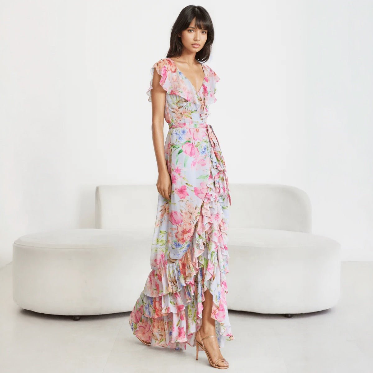 Tilda Crepe Maxi Dress