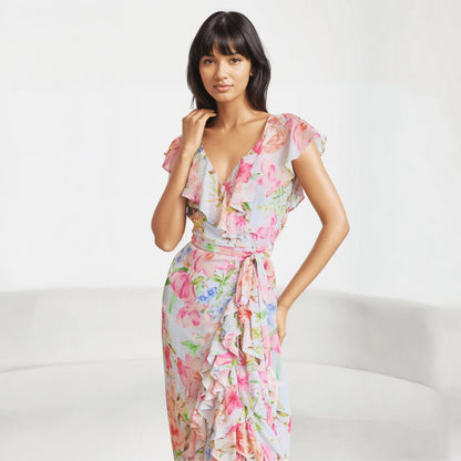 Tilda Crepe Maxi Dress