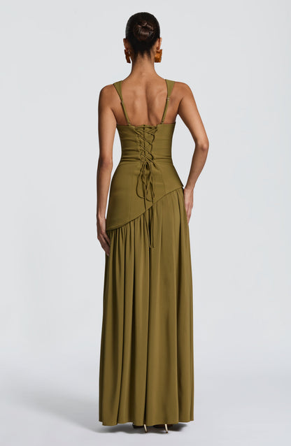 Tullulah Tulle Maxi Dress in Black