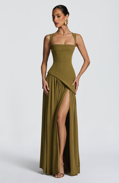 Tullulah Tulle Maxi Dress in Black