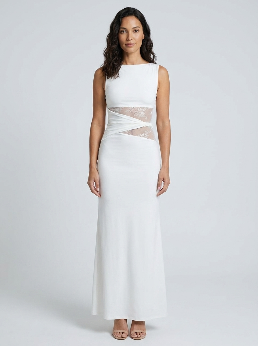 Liliana Mesh Maxi Dress