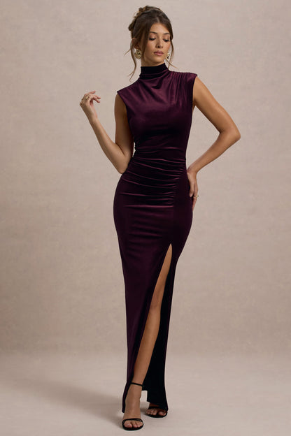 Abilene Port Velvet Maxi Dress