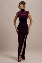 Abilene Port Velvet Maxi Dress