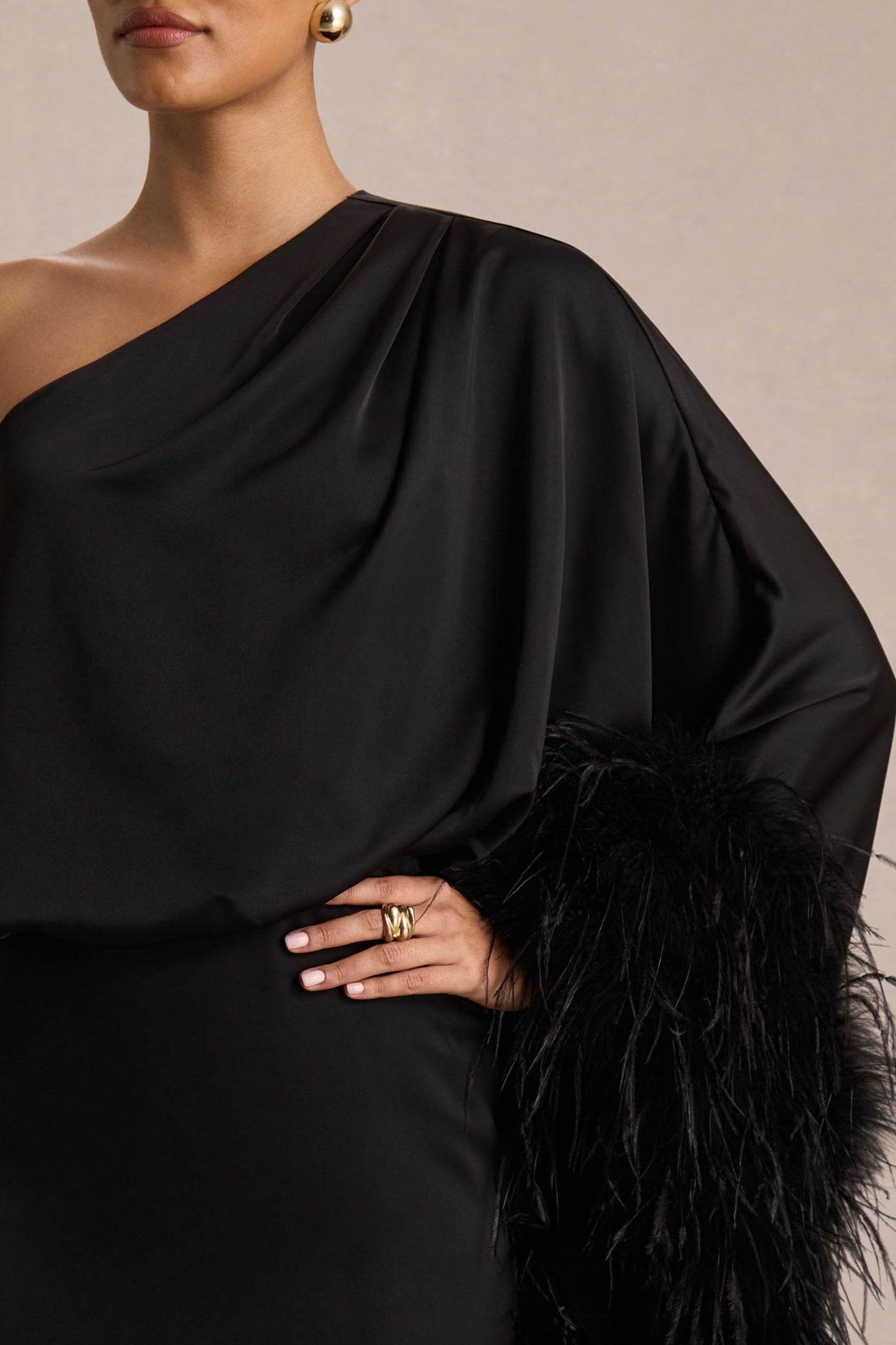 Felicity Satin Maxi Dress