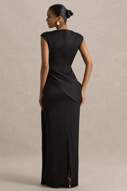 Isabelle Satin Maxi Dress