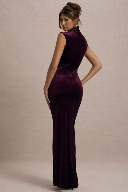 Abilene Port Velvet Maxi Dress