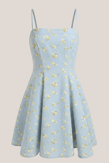 Margot Floral Cotton Mini Dress