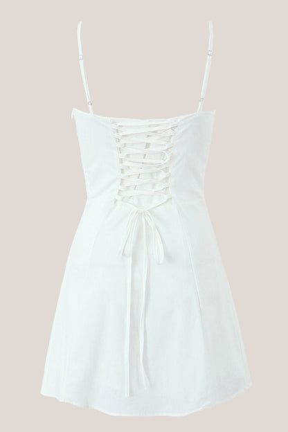 Margot Floral Cotton Mini Dress