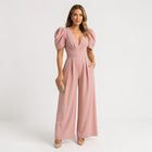 Zara Wide Leg Midi Jumpsuit