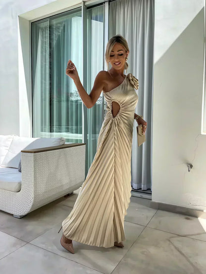 Sunday One Shoulder Midi Dress