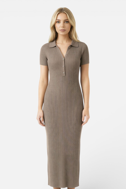 Noor Polo Maxi Dress