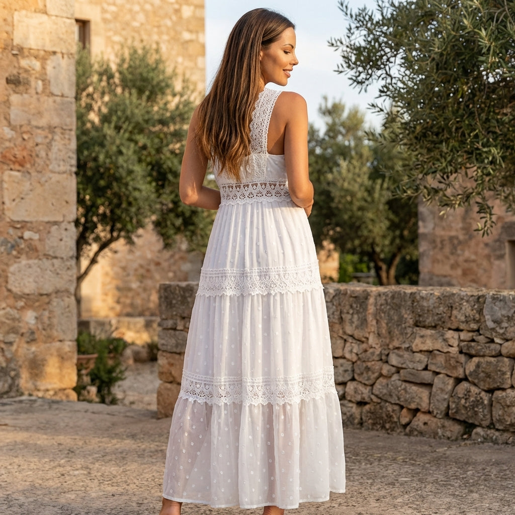 Laurel Lace Maxi Dress