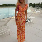 Gemma Ruffle Maxi Dress