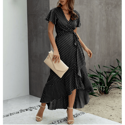 Maren Wrap Midi Dress
