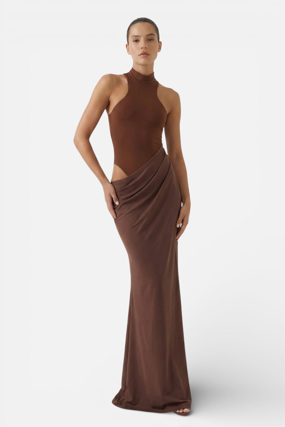 Mireille Halter Maxi Dress