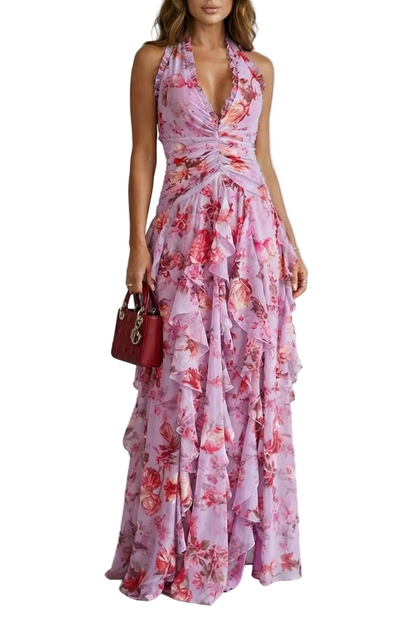 Raine Halter Maxi Dress