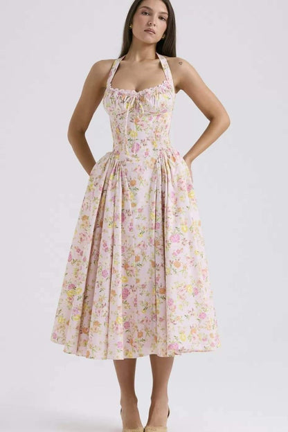 Quinn Halter Midi Dress
