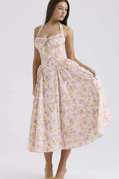 Quinn Halter Midi Dress