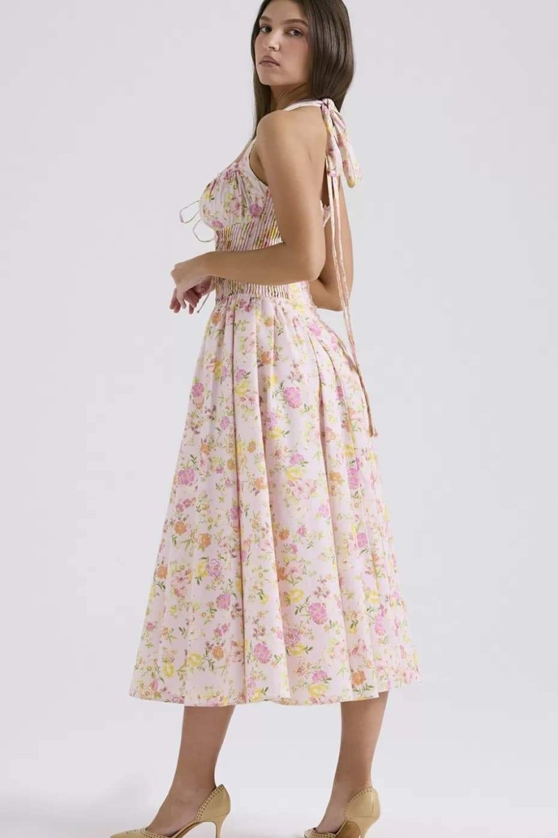 Quinn Halter Midi Dress