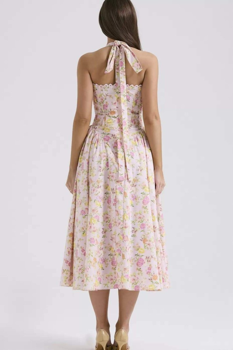 Quinn Halter Midi Dress