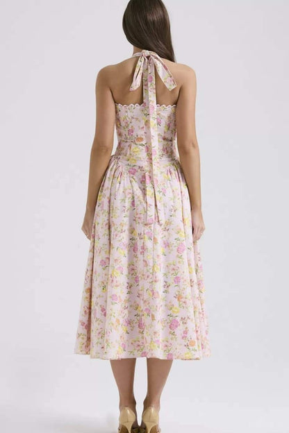 Quinn Halter Midi Dress