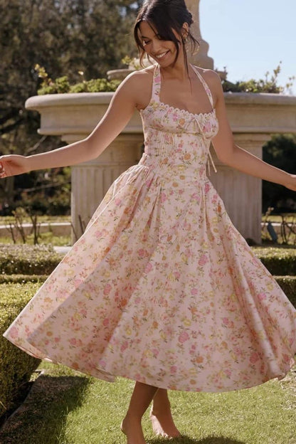 Quinn Halter Midi Dress