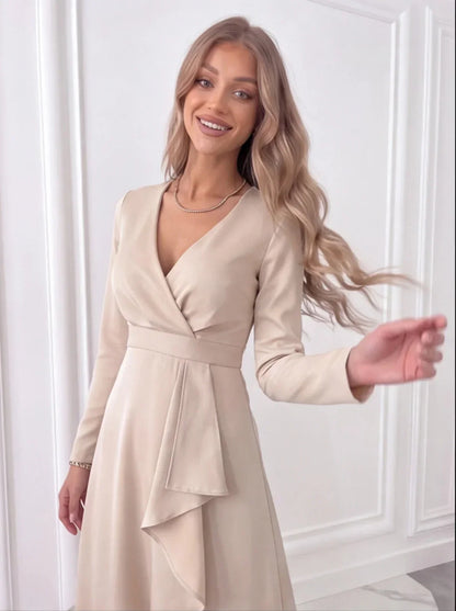 Zinnia Wrap Midi Dress